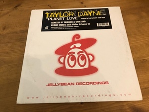 12”★Taylor Dayne / Planet Love / ヴォーカル・ハウス！