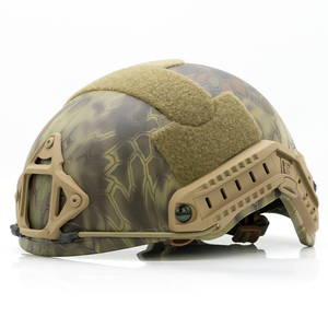 JJW社 FAST BALLISTIC HIGH CUT HELMET Kryptek Mandrake 迷彩 ハイカット 防弾ヘルメット PE製・ケブラー製 NIJ規格 III-A