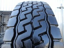 ●2885 6穴 ミックス アルコア製 ほぼ新品 ブリヂストン M880 225/90R17.5 127/125L 1本_画像4