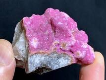 コバルト方解石（コバルト・カルサイト）・53g（アフリカ・コンゴ産鉱物標本）_画像7