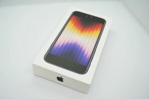 送料無料【新品同様品】iPhoneSE(第３世代)64GB simフリー ブラック 