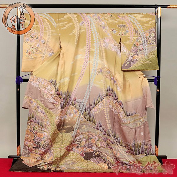 ヤフオク! -「辻が花 訪問着 翠山工房」の落札相場・落札価格