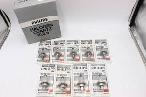 【新品】 PHILIPS/フィリップス 12593B ハロゲン モーターカー ランプ 9個 セット H4 12V 100/55W 競技車用 自動車 バルブ ライト ①