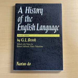 ブルック英語史―A History of the English 未使用 即決 送料無料!!