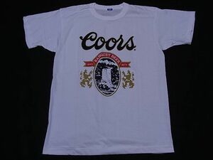 未使用　デッドストック　Coors Tシャツ　SIZE:F　オンワード　Coors Beer