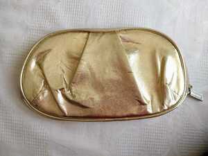 DHC gold pika pouch make-up pouch Novelty gold color 