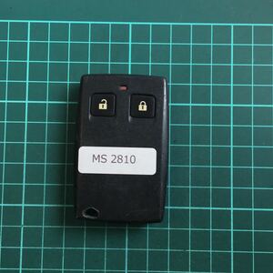 MS 2810 ジャンク？ 三菱 ミツビシ 純正 キーレス スマートキーリモコン アイ グランディス アウトランダー HA1W 等 2B