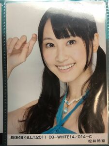 SKE48×B.L.T　2011　08 WHITE C 松井玲奈　写真