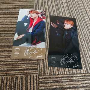 BTS THE BEST OF 防弾少年団 JAPAN koria EDITION 初回限定版 付属 フォトカード ホソク J-Hope 