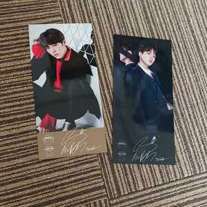 BTS THE BEST OF 防弾少年団 JAPAN koria EDITION 初回限定版 付属 フォトカード ユンギ ＳＵＧＡ