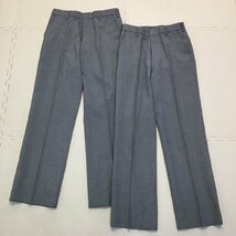 OT174 (中古) 栃木県 横川中学校 (旧制服) 男子学生服 10点セット /170A/W67/W73/ブレザー/シャツ/ズボン/ネクタイ/高校/冬服/夏服/制服_画像6