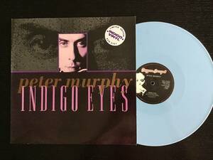 peter murphy. / INDIGO EYES. 限定　INDIGO VINYL. 12inch single