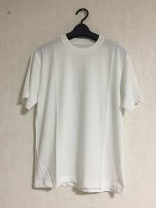 ★新品タグなし★半袖Tシャツ　無地　丸首　クルーネック★白★Mサイズ相当