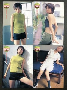 椎名法子　BOMB　4枚セット　グラビア アイドル トレカ トレーディングカード