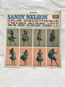 ◎Y026◎LP レコード サンディネルソン ’66 ドラムをたたけ SANDY NELSON DRUM DISCOTHEQUE