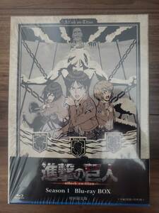 進撃の巨人 Season1 Blu-ray BOX(初回限定版、美品です。)　送料込み