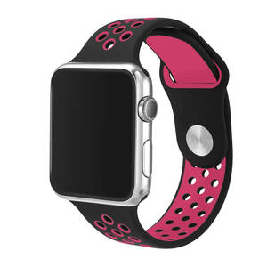 38MM/40MM black / rose Apple Watch for band silicon made many air hole ventilation sport Apple watch Apple Watch Series 6/5/4/3/2/1