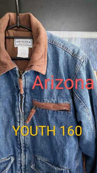 Arizona KIDS160～ladiesＳ 中綿 デニムジャケット