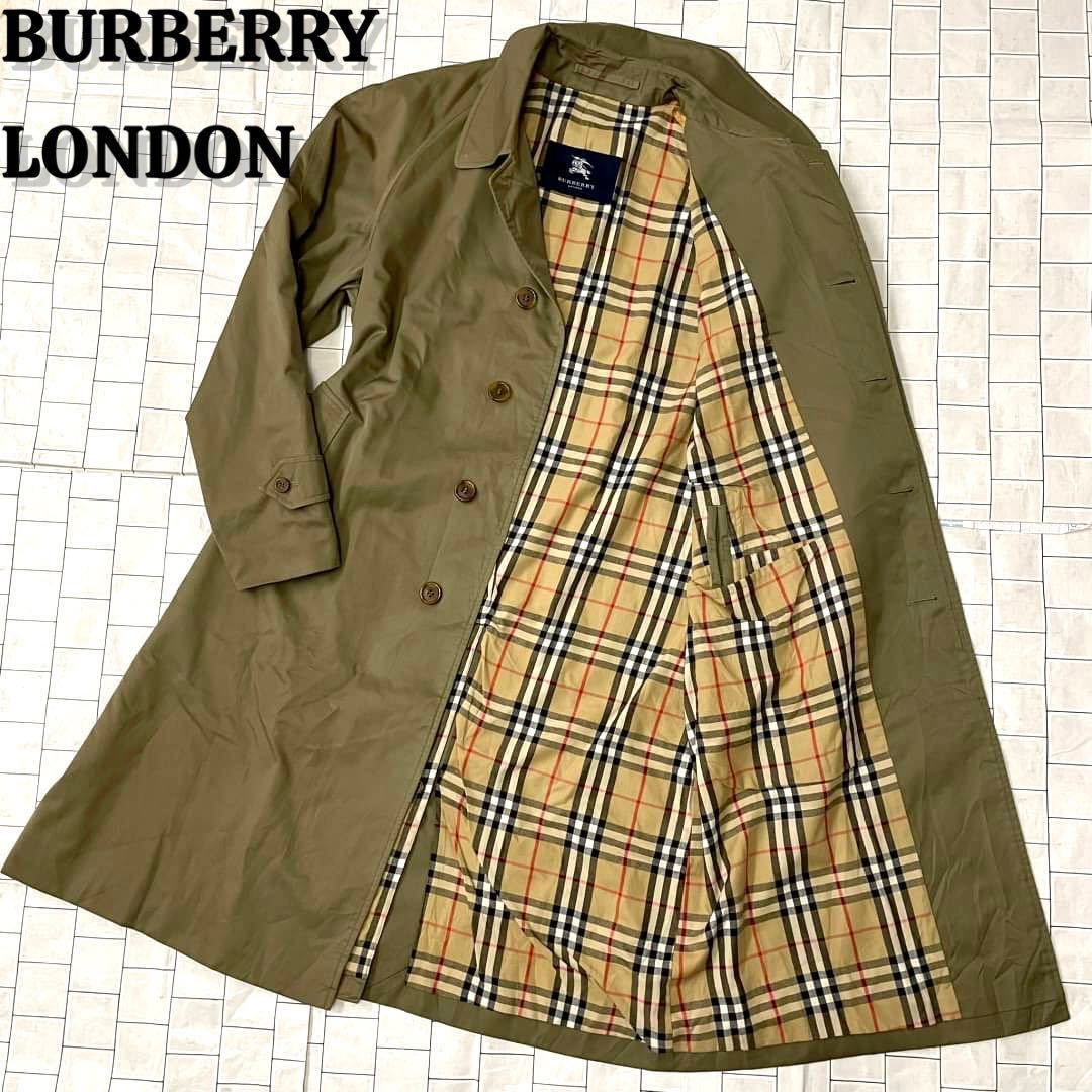 最安値挑戦! BURBERRY LONDON ジャケット シルクリネン混 チェック柄