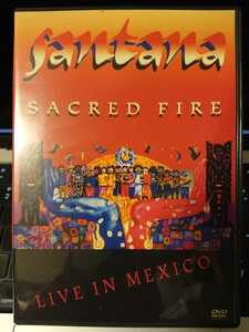 DVD SANATANA サンタナ/SACRED FIRE LIVE IN MEXICO セイクリッド・ファイアー 国内盤 ユニバーサル UIBY-1005