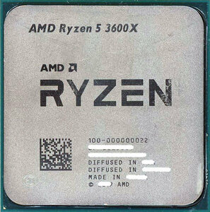 【中古】AMD Ryzen 5 3600X 100-000000022 3.8GHz Socket AM4