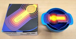 未使用品 Joseph Joseph (ジョセフジョセフ) ネスト７プラス　食洗器対応 重ねて収納 計量カップ/ボウル 7点セット レインボーカラー