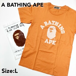 A BATHING APE/エイプ/Size:L/Tシャツ/スピード発送/匿名配送