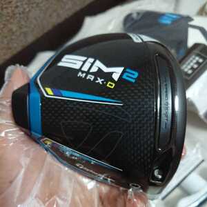 【ヘッドのみ】 テーラーメイド SIM2 MAX-D 日本正規品 保証書、ヘッドカバー、レンチ付 10.5度 MAXD ドライバー