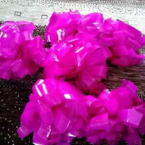 * Cheer Dance pompon purple pink 6 piece 