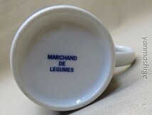 マルシャンドレギューム 未使用品 MADE IN JAPAN マグカップ 2個セット MARCHAND DE LEGUMES_画像8