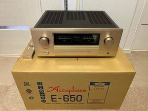 Accuphase Accuphase Pre-Main усилитель E-650