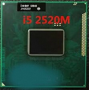 Intel Core i5-2520M SR048 2C 2.5GHz 3MB 35W Socket G2 FF8062700840017