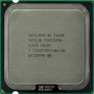 Intel Pentium E6800 SLGUE 2C 3.33GHz 2MB 65W LGA775