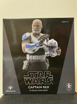 ★送料無料 ジェントルジャイアント スターウォーズ キャプテン レックス ミニバストgentle giant Captain Rex Deluxe Mini Bust_画像1