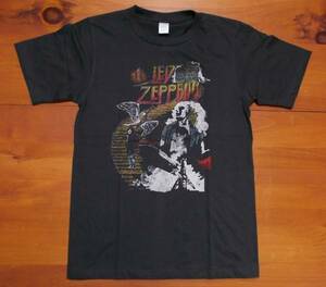 新品 レッドツェッペリン Vintage Style TOUR 1971 プリント Tシャツ M //ジミーペイジ ロバートプラント バンドTシャツ ロックTシャツ