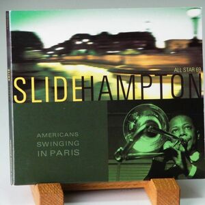 【デジパック】スライド・ハンプトン　SLIDE HAMPTON　AMERICAN SWINGING IN PARIS　THE FABULOUS SLIDE HAMPTON QUARTETと同内容　名盤