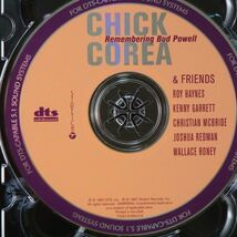 即決【DTS】チック・コリア　CHICK COREA & FRIENDS　REMEMBERING BUD POWELL　5.1CHサラウンド　CDプレーヤ再生不可　DTS専用機必要_画像3