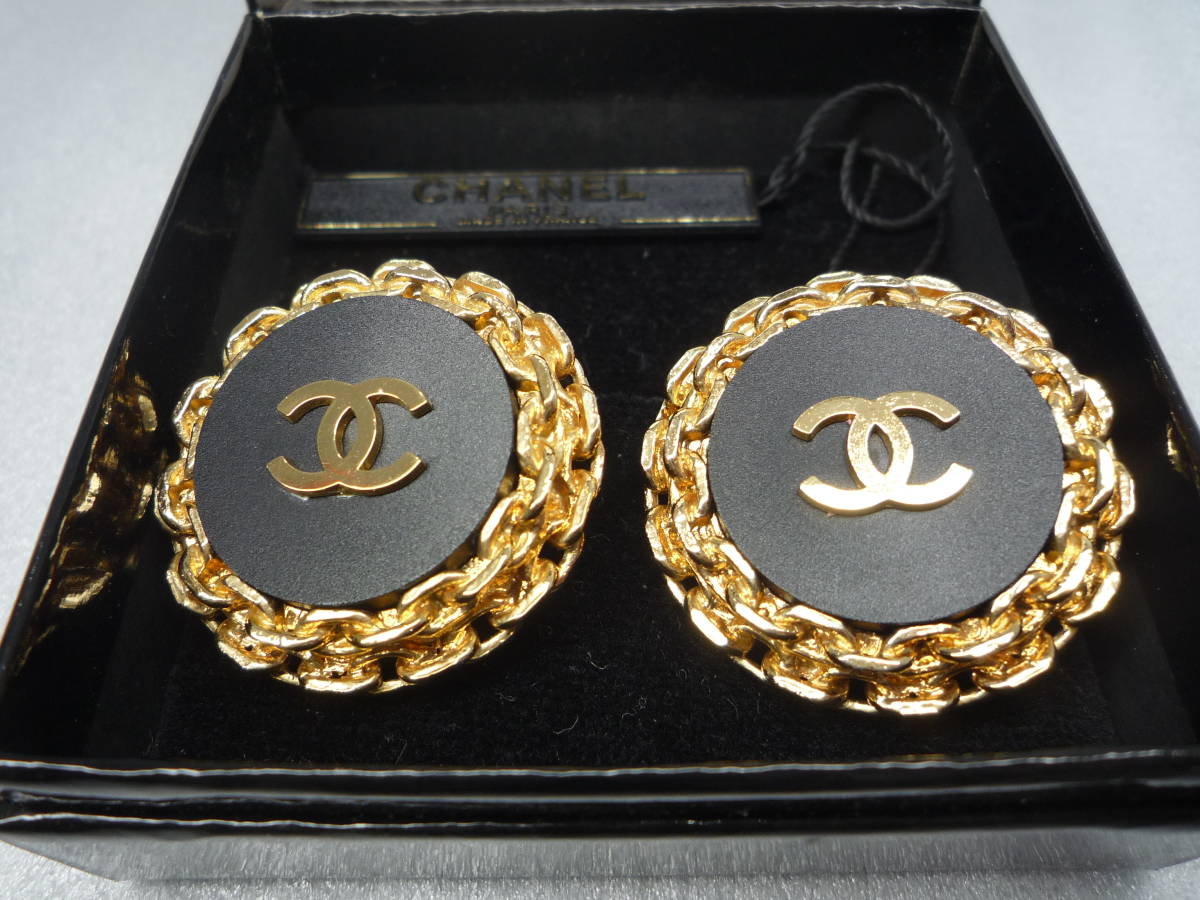 ⭐️美品⭐️ シャネル CHANEL イヤリング ウッド-