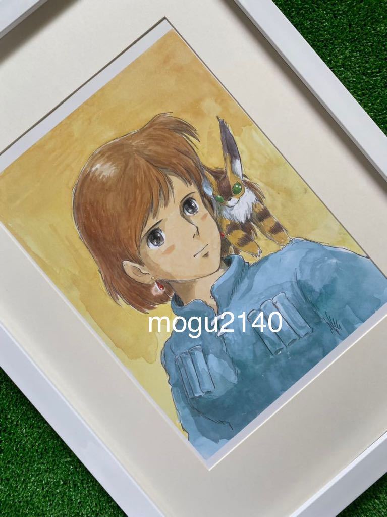 額装品】ジブリ ナウシカ ポスター 宮崎駿 イメージ図 レイアウト図