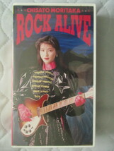 ＶＨＳビデオ 森高千里【ＲＯＣＫ　ＡＬＩＶＥ】ビデオクリップ第４弾　歌詞カード付　30分 1992 ワーナーミュージック　　　i986_画像1