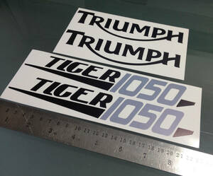 送料無料 Triumph Tiger 1050 Decal Sticker トライアンフ タイガー ステッカー シール デカール 4枚セット
