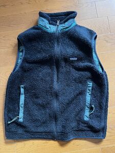 貴重！patagonia retrox vest pef vintage パタゴニアレトロX フリースベスト パタゴニア USA製 アメリカ製　MADE IN USA