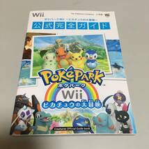 即決　ポケパークWii ピカチュウの大冒険　公式完全ガイド_画像1