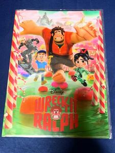 貴重！Wreck-It Ralph シュガーラッシュ☆クリアファイル☆DISNEY ディズニー