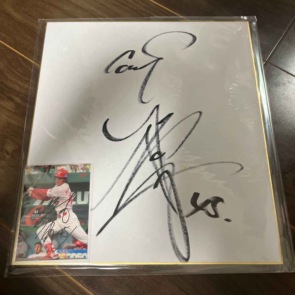故 関根潤三 氏 直筆サイン色紙+ベースボールカード プロ野球|PayPay