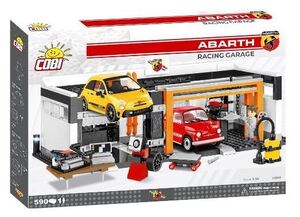 COBI ブロック ☆ Fiat Abarth シリーズ 1/35サイズ 自動車 ☆ フィアット アバルト レーシング ガレージ セット ☆ 新品・EU製 