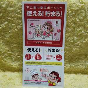 Fujiya Peco -Chan Rakuten Point Card