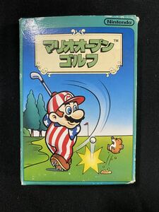 ★マリオオープンゴルフ★中古品/ゴルフゲーム/NINTENDO/ファミコン/箱取説付き/動作未確認/ ゲーム2