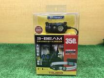 014〇未使用品・即決価格〇タジマ TAJIMA ペタLEDヘッドライトE351セット ブラック LE-E351-SPBK_画像1