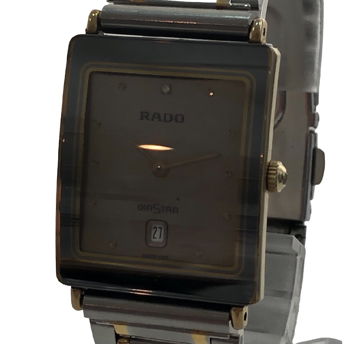 ヤフオク! -rado 時計 クオーツ ゴールドの中古品・新品・未使用品一覧